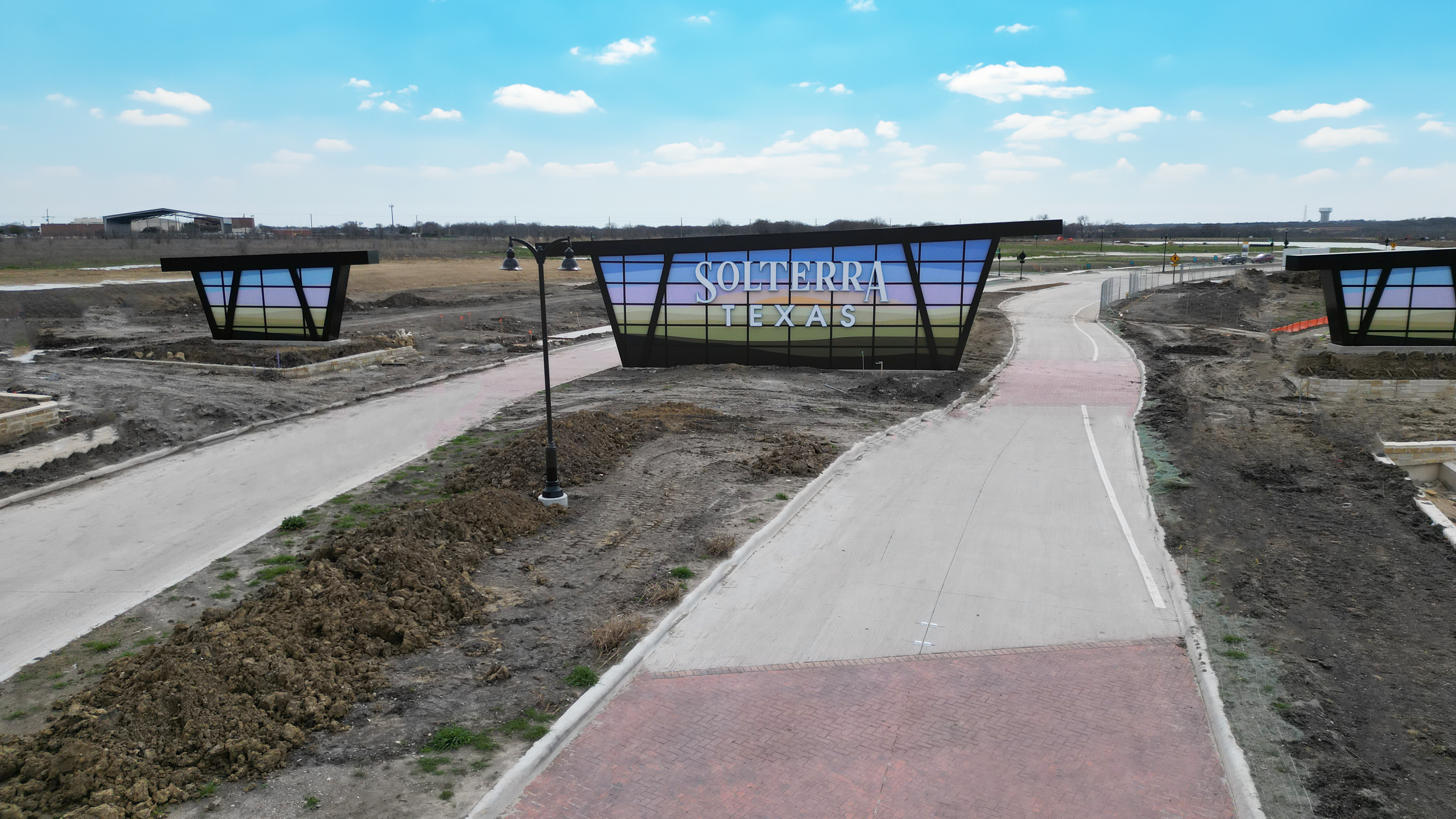 Community Update #4: Entry Monument Signage Installed