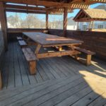 Picnic Table- The Lookout Treehouse