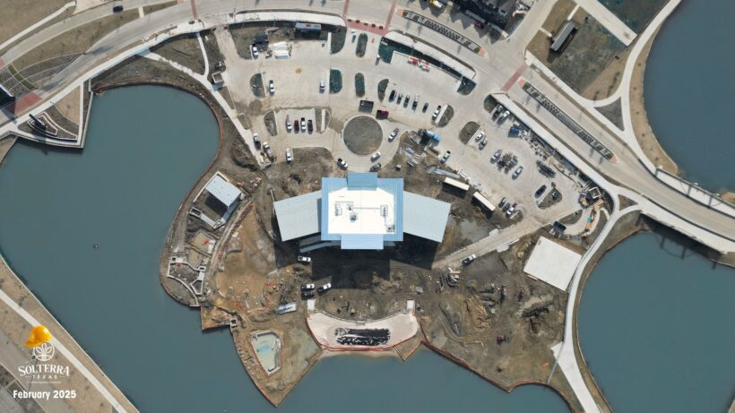 Contruction of the Solterra Amenity Complex
