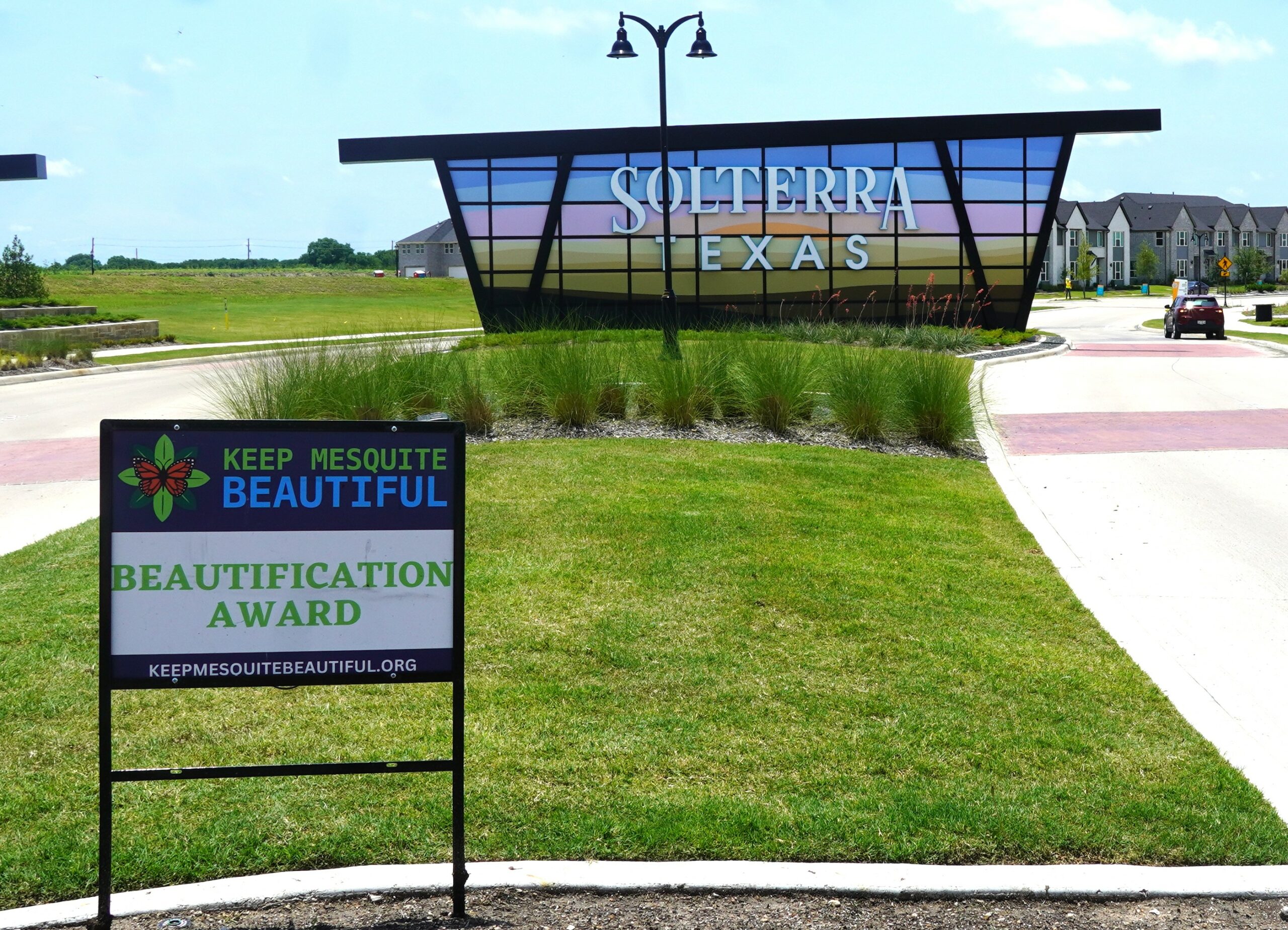 Solterra Texas Honored with Beautification Award from Keep Mesquite Beautiful